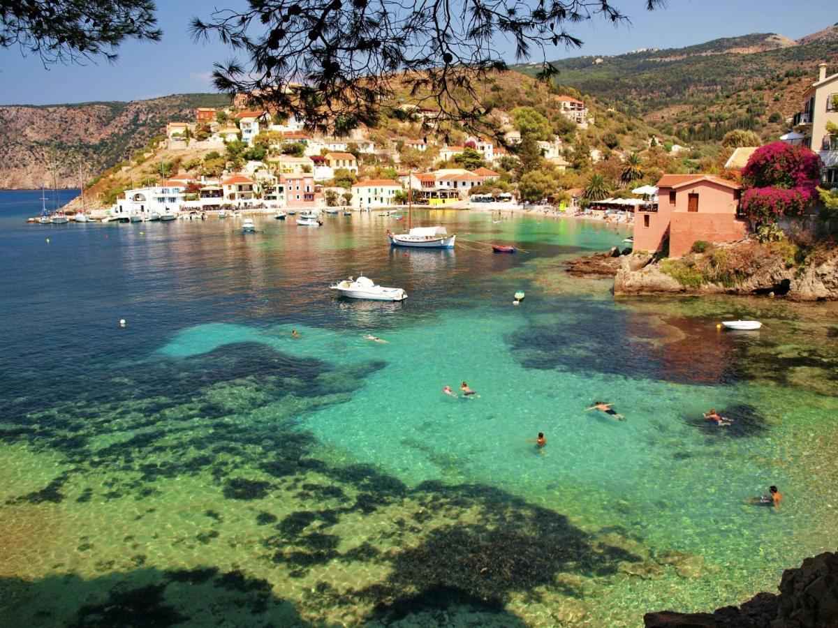 Niriides Apartments Asos ภายนอก รูปภาพ
